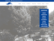 Tablet Screenshot of blueribbonlandscapes.com